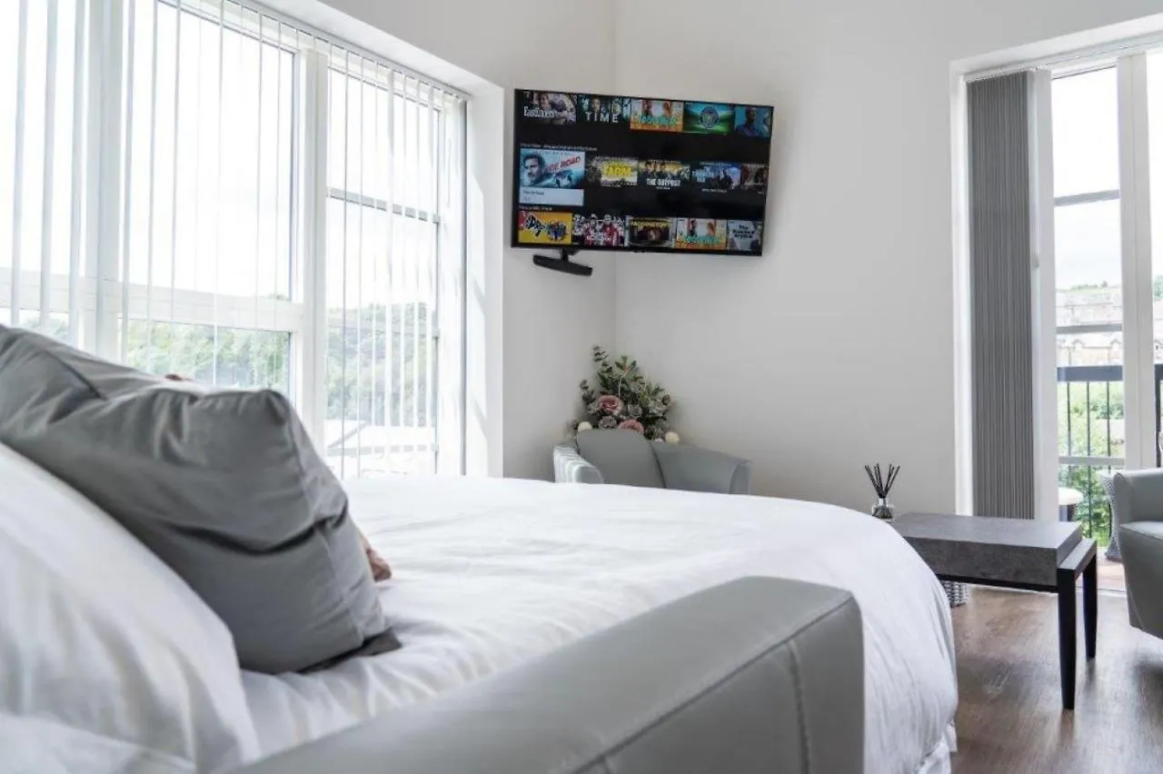 The Sidings, Luxury Penthouse, Haworth Lägenhet