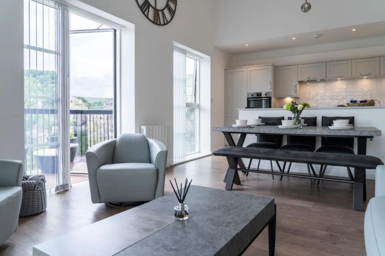 The Sidings, Luxury Penthouse, Haworth Lägenhet 0*,  Storbritannien