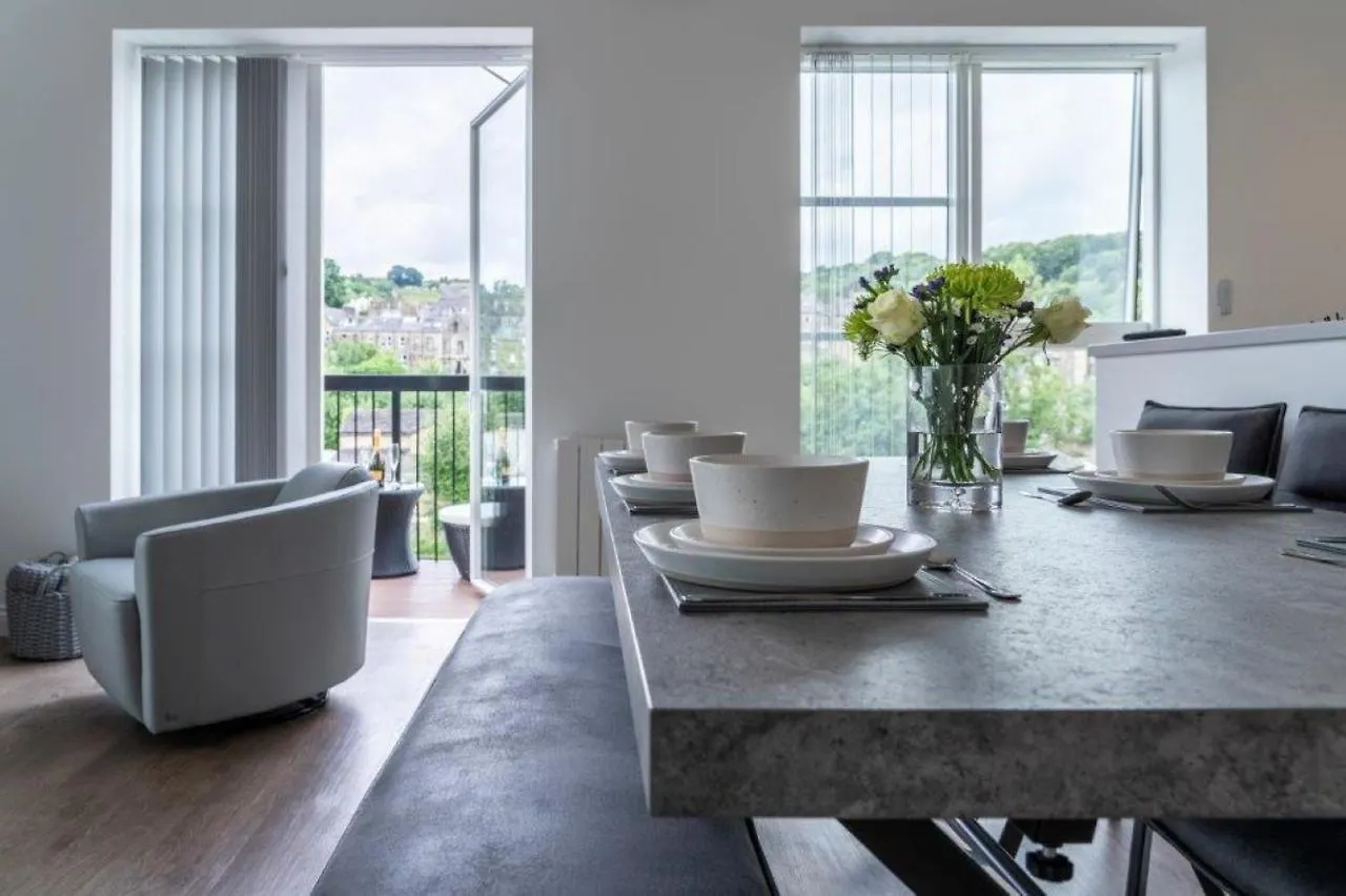 The Sidings, Luxury Penthouse, Haworth Lägenhet
